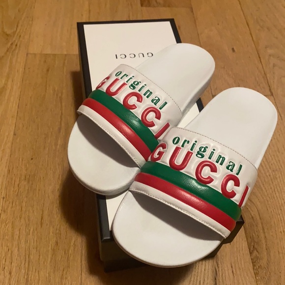 Gucci Shoes Kids Gucci Slides Poshmark
